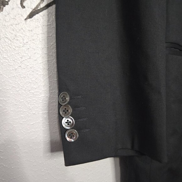 Ermenegildo Zegna Multi-season Black Designer Sports Coat - Picture 2 of 6